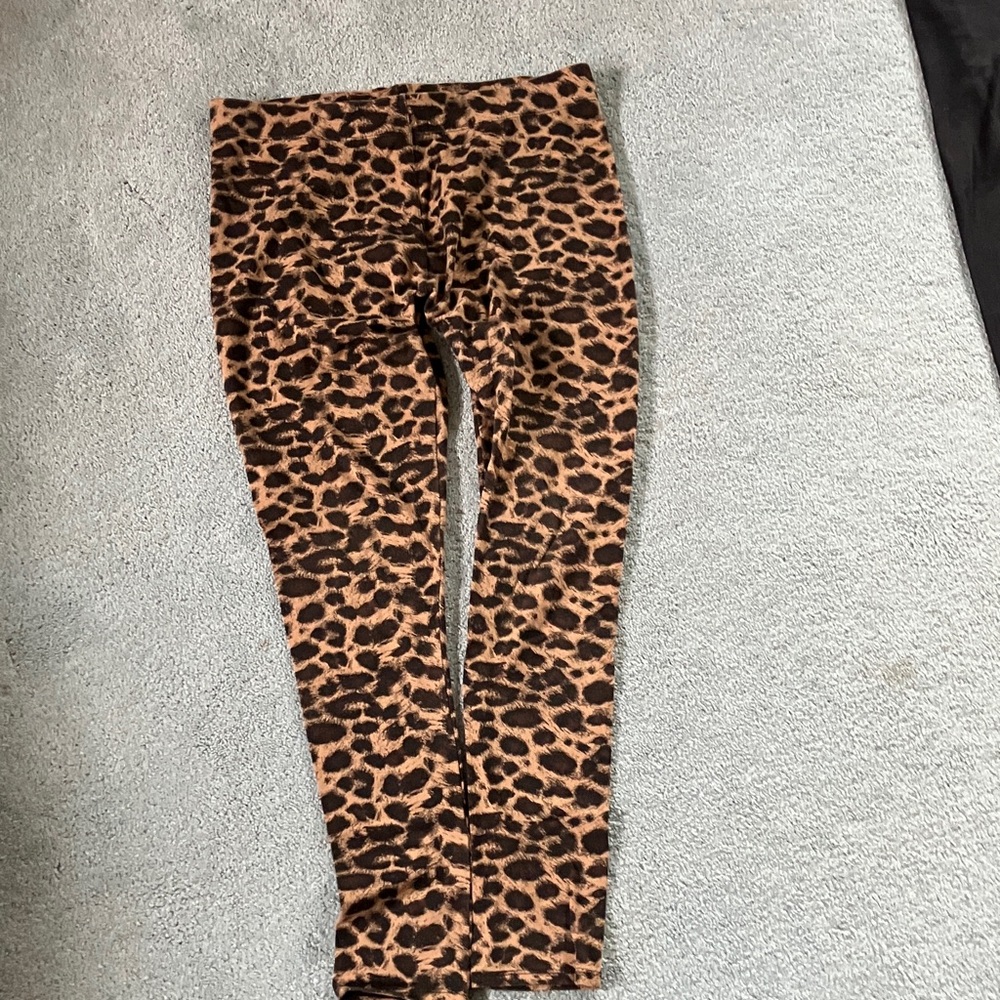 Faded Glory Leopard Print Leggings